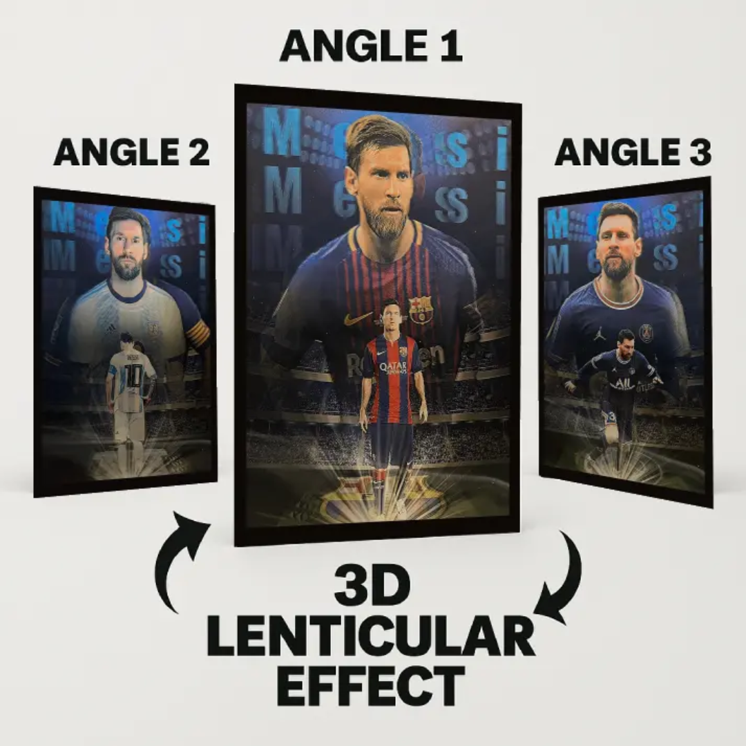 Legends in Motion – 3D Lenticular Art
